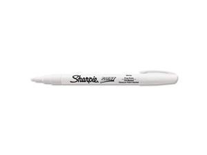 Permanent Paint Marker, Fine Point, White Permanent Paint Marker, Fine Point, White