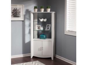 Bush Furniture Aero 2-door Tall Library Storage Cabinet Bush Furniture Aero 2-door Tall Library Storage Cabinet