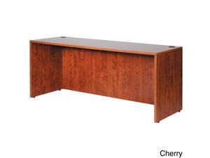 Boss 71-inch Cherry or Mahogany Finished Credenza Shell Boss 71-inch Cherry or Mahogany Finished Credenza Shell