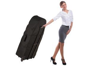 Royal Massage Deluxe Black Universal Folding Massage Chair Carry Case w/Wheels Royal Massage Deluxe Black Universal Folding Massage Chair Carry Case w/Wheels