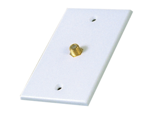 Rca Vh61n Single Coaxial Wall Plate (white) Rca Vh61n Single Coaxial Wall Plate (white)