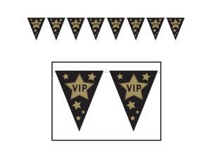 Vip Pennant Banner - Plastic-pp Vip Pennant Banner - Plastic-pp