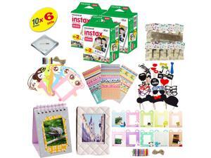 Fujifilm instax mini 8 Camera Accessory KIT includes - Fuji Instant Film 60 SHEETS + Premium Over 60 PCS bundle for fujifilm instax mini 8 Films Fujifilm instax mini 8 Camera Accessory KIT includes - Fuji Instant Film 60 SHEETS + Premium Over 60 PCS bundle for fujifilm instax mini 8 Films