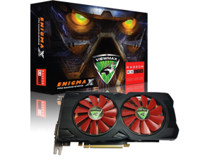 ViewMax ENIGMAX Radeon RX 570 4GB GDDR5 256-Bit DirectX 12 PCI Express 3.0 x16 DVI-D Dual Link, HDMI, 3 DisplayPort, PRO Gaming Edition ViewMax ENIGMAX Radeon RX 570 4GB GDDR5 256-Bit DirectX 12 PCI Express 3.0 x16 DVI-D Dual Link, HDMI, 3 DisplayPort, PRO Gaming Edition