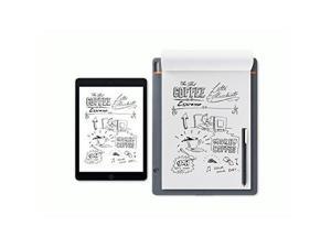 Wacom Bamboo Slate CDS810S Smartpad A4 (Letter Size) / Large Notepad with Digitization Technology incl. Stylus with Ballpoint Pen / Compatible with Android and Apple Wacom Bamboo Slate CDS810S Smartpad A4 (Letter Size) / Large Notepad with Digitization Technology incl. Stylus with Ballpoint Pen / Compatible with Android and Apple