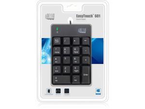 Adesso AKB-601UB - USB Spill Resistant 18-Key Numeric Keypad Adesso AKB-601UB - USB Spill Resistant 18-Key Numeric Keypad