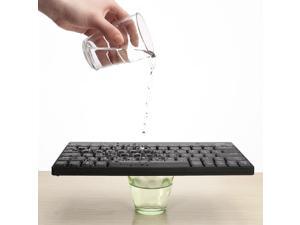 Adesso WKB-1100CB - Wireless Spill Resistant Mini Keyboard & Mouse Combo - USB Wireless RF 79 Key - English (US) - USB Wireless RF Optical - 1200 dpi - Scroll Wheel - QWERTY - Right-handed Only - Adesso WKB-1100CB - Wireless Spill Resistant Mini Keyboard & Mouse Combo - USB Wireless RF 79 Key - English (US) - USB Wireless RF Optical - 1200 dpi - Scroll Wheel - QWERTY - Right-handed Only -