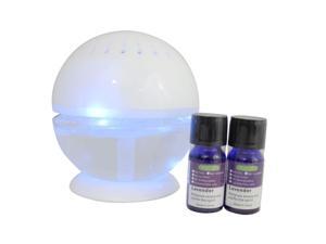 EcoGecko Little Squirt- Glowing Wate Air Revitalizer / Air Washer with 2 Bottles of Lavender Oil EcoGecko Little Squirt- Glowing Wate Air Revitalizer / Air Washer with 2 Bottles of Lavender Oil