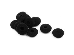 Sponge Earphone Headphone Headset Earbud Cover Cushion Pad Protector Black 10pcs Sponge Earphone Headphone Headset Earbud Cover Cushion Pad Protector Black 10pcs