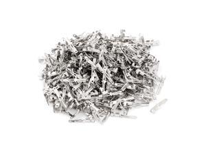 500pcs Silver Tone Male Spade Crimp Terminals 2.8mm Wiring Connectors 500pcs Silver Tone Male Spade Crimp Terminals 2.8mm Wiring Connectors