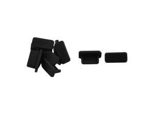 Phone Rubber USB Type C Female Port Anti Dust Cover Cap Plug Black 10pcs Phone Rubber USB Type C Female Port Anti Dust Cover Cap Plug Black 10pcs