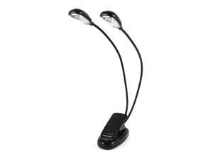 Global Bargains Dual Flexible Goose Neck Clip-on USB 2x3 LED Light Desk Lamp for Laptop Notebook Global Bargains Dual Flexible Goose Neck Clip-on USB 2x3 LED Light Desk Lamp for Laptop Notebook