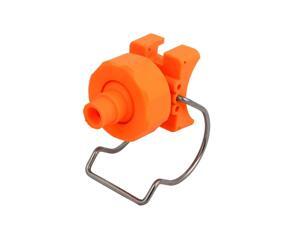 BT25 PP Adjustable Ball Clip Solid Cone Clamp Spray Nozzle for 38-43mm Pipe Dia BT25 PP Adjustable Ball Clip Solid Cone Clamp Spray Nozzle for 38-43mm Pipe Dia