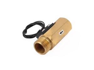 G1/2 Thread Liquid Water Flow Sensor Switch Flowmeter Fluidmeter 1.2-12L/min G1/2 Thread Liquid Water Flow Sensor Switch Flowmeter Fluidmeter 1.2-12L/min
