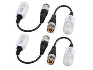 4 pcs UTP Twisted CVI TVI AHD Passive HD Video Balun Transceiver for CCTV System 4 pcs UTP Twisted CVI TVI AHD Passive HD Video Balun Transceiver for CCTV System