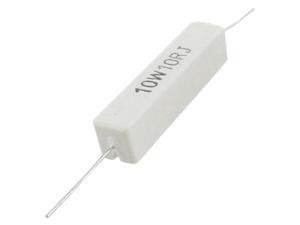 Global Bargains 10 x 10W 10 Ohm 5% Axial Lead Wire Wound Fixed Cement Resistors Global Bargains 10 x 10W 10 Ohm 5% Axial Lead Wire Wound Fixed Cement Resistors