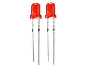 50pcs 3mm Red LED Diode Lighting Electronics Component Emitting Light DC1.8-2V 50pcs 3mm Red LED Diode Lighting Electronics Component Emitting Light DC1.8-2V