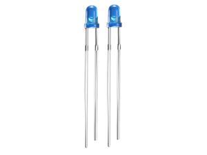 Pack of 100 3mm Blue LED Diode Electronic Component Emitting Light 2.8-3.2V Pack of 100 3mm Blue LED Diode Electronic Component Emitting Light 2.8-3.2V