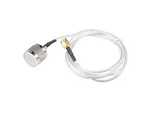 N-J-1.5 Male to SMA Male Coaxial Connectors with 39.3" Length RG316 Cable N-J-1.5 Male to SMA Male Coaxial Connectors with 39.3" Length RG316 Cable