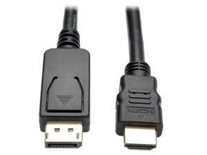 Tripp Lite DisplayPort 1.2 to HD Active Adapter Cable, DP with Latches to HDMI (M/M), UHD 4K x 2K/1080p, 6 ft. (P582-006-V2-ACT) Tripp Lite DisplayPort 1.2 to HD Active Adapter Cable, DP with Latches to HDMI (M/M), UHD 4K x 2K/1080p, 6 ft. (P582-006-V2-ACT)