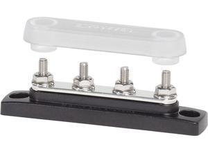 Blue Sea 2314 MiniBus 100 Ampere Common BusBar 5 x 8-32 Screw Terminal with Cover Blue Sea 2314 MiniBus 100 Ampere Common BusBar 5 x 8-32 Screw Terminal with Cover