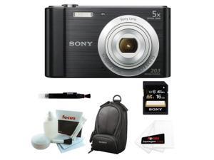 Sony W800 Cyber-shot DSCW800/B Digital Camera (Black) with 16GB Accessory Kit Sony W800 Cyber-shot DSCW800/B Digital Camera (Black) with 16GB Accessory Kit