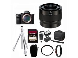 Zeiss Touit 32mm f/1.8 Lens (Sony E-Mount) with Sony Alpha a7RII Mirrorless Digital Camera & Accessory Bundle Zeiss Touit 32mm f/1.8 Lens (Sony E-Mount) with Sony Alpha a7RII Mirrorless Digital Camera & Accessory Bundle