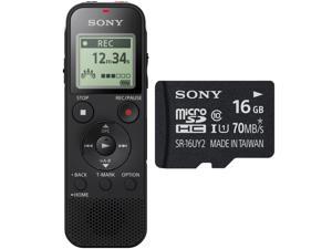 Sony Digital Voice Recorder with Built-in USB and 16GB Micro SD Card Bundle Sony Digital Voice Recorder with Built-in USB and 16GB Micro SD Card Bundle