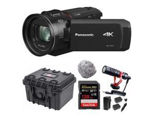 Panasonic HC-VX1 4K Camcorder with 24X Leica Lens with Video Mic Bundle Panasonic HC-VX1 4K Camcorder with 24X Leica Lens with Video Mic Bundle