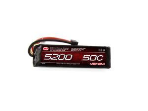 Venom 50C 3S 5200mAh 11.1V LiPo Battery with Universal Plug | Part No. 15173 Venom 50C 3S 5200mAh 11.1V LiPo Battery with Universal Plug | Part No. 15173