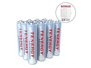 Tenergy AAA 1000mAh High Capacity NiMH Rechargeable Batteries, 12-Pack Tenergy AAA 1000mAh High Capacity NiMH Rechargeable Batteries, 12-Pack