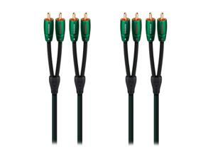 AudioQuest Evergreen .6m (1.96 ft.) RCA to RCA Cable (2-Pack) AudioQuest Evergreen .6m (1.96 ft.) RCA to RCA Cable (2-Pack)