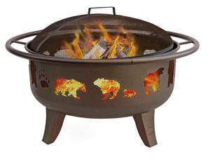 Patio Lights Bears & Paw Fire Pit Patio Lights Bears & Paw Fire Pit