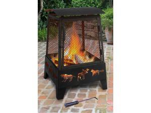 LANDMANN 25319 Haywood Fire Pit Black LANDMANN 25319 Haywood Fire Pit Black