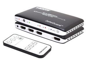 Zettaguard 4K x 2K 3 Port 3 x 1 HDMI Switch with PIP and IR Wireless Remote Control, HDMI Splitter Switcher Hub Port Switches (ZW310) Zettaguard 4K x 2K 3 Port 3 x 1 HDMI Switch with PIP and IR Wireless Remote Control, HDMI Splitter Switcher Hub Port Switches (ZW310)