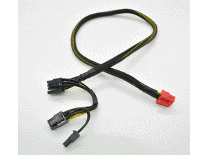 18AWG PCI-E Graphics Card Modular Power Cable 8pin to Dual 8pin for Antec ECO TP NP Series 18AWG PCI-E Graphics Card Modular Power Cable 8pin to Dual 8pin for Antec ECO TP NP Series