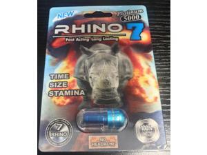 Rhino 7 Platinum 5000 Male Sexual Performance Enhancer (Pack of 6) Rhino 7 Platinum 5000 Male Sexual Performance Enhancer (Pack of 6)