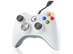 White USB Wired Xbox 360 Controller Game Pad Joypad Joystick For Microsoft Xbox 360 PC Windows White USB Wired Xbox 360 Controller Game Pad Joypad Joystick For Microsoft Xbox 360 PC Windows