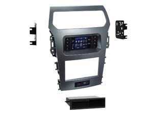 Metra 99-5847CH 1-2DIN Dash Kit for Ford Explorer 2011-2015(W/factory 4.2" screen) Metra 99-5847CH 1-2DIN Dash Kit for Ford Explorer 2011-2015(W/factory 4.2" screen)
