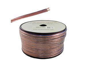 High Performance Clear 500ft 16 Gauge Speaker Cable Dual Conductors CCA wire for Car or Home Audio High Performance Clear 500ft 16 Gauge Speaker Cable Dual Conductors CCA wire for Car or Home Audio