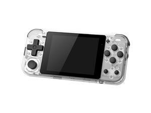 Powkiddy Q90 16GB handheld game console,linux system 1500 mAH 3.0'HD IPS screen Support Music play– White transparent Powkiddy Q90 16GB handheld game console,linux system 1500 mAH 3.0'HD IPS screen Support Music play– White transparent