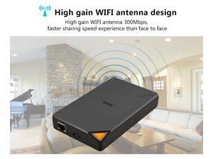 SSK SSM-F200 1TB Smart WIFI Home Cloud External Storage Hard Drive - Gray SSK SSM-F200 1TB Smart WIFI Home Cloud External Storage Hard Drive - Gray