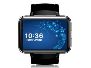 Makibes DM98 Bluetooth 4.0 Smart Watch Phone Android 5.1 MTK6572 Quad Core 512MB/4GB WiFi GPS Google Now 0.3MP Camera - Black Makibes DM98 Bluetooth 4.0 Smart Watch Phone Android 5.1 MTK6572 Quad Core 512MB/4GB WiFi GPS Google Now 0.3MP Camera - Black