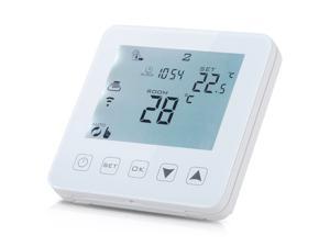 LCD Temperature Controller for Electric Heating, Floor Heating, Carbon Crystal Wall heating (Works with Amazon Alexa Google) LCD Temperature Controller for Electric Heating, Floor Heating, Carbon Crystal Wall heating (Works with Amazon Alexa Google)