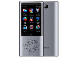 boeleo W1 AI Touch Control Voice Translator 45 Languages 2.4G + 5G WiFi BT4.0 4G SIM 1300 Pixel- PLATINUM boeleo W1 AI Touch Control Voice Translator 45 Languages 2.4G + 5G WiFi BT4.0 4G SIM 1300 Pixel- PLATINUM