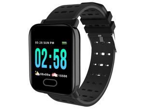 Makibes HR4 Smartwatch 1.3 Inch TFT Screen Fitness Tracker Blood Pressure Heart Rate Monitor IP67 Waterproof - Black Makibes HR4 Smartwatch 1.3 Inch TFT Screen Fitness Tracker Blood Pressure Heart Rate Monitor IP67 Waterproof - Black