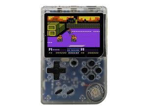 Coolbaby RS-6A Mini Retro Handheld Game Console 3.0 Inch LCD Color Kids Game Player Built-in 168 Games - Transparent White Coolbaby RS-6A Mini Retro Handheld Game Console 3.0 Inch LCD Color Kids Game Player Built-in 168 Games - Transparent White
