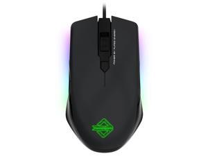 Ajazz AJ903 Wired RGB Gaming Mouse 6 Keys PMW 3389 Sensor Adjustable 16000DPI 32Bit 50G Acceleration - Black Ajazz AJ903 Wired RGB Gaming Mouse 6 Keys PMW 3389 Sensor Adjustable 16000DPI 32Bit 50G Acceleration - Black