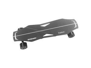 SPADGER X6 Electric Skateboard Motor 300Wx2 Max 35km/h With Remote Control - Black SPADGER X6 Electric Skateboard Motor 300Wx2 Max 35km/h With Remote Control - Black