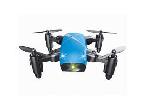 BROADREAM S9 Mini Foldable RC Quadcopter with Headless Mode LED Lights RTF - Blue BROADREAM S9 Mini Foldable RC Quadcopter with Headless Mode LED Lights RTF - Blue